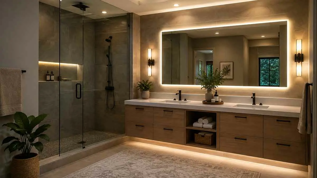 Bathroom lighting ideas