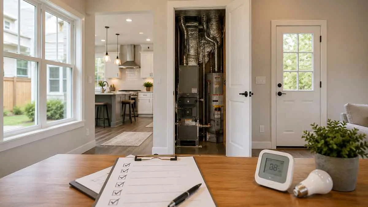 Home energy efficiency checklist