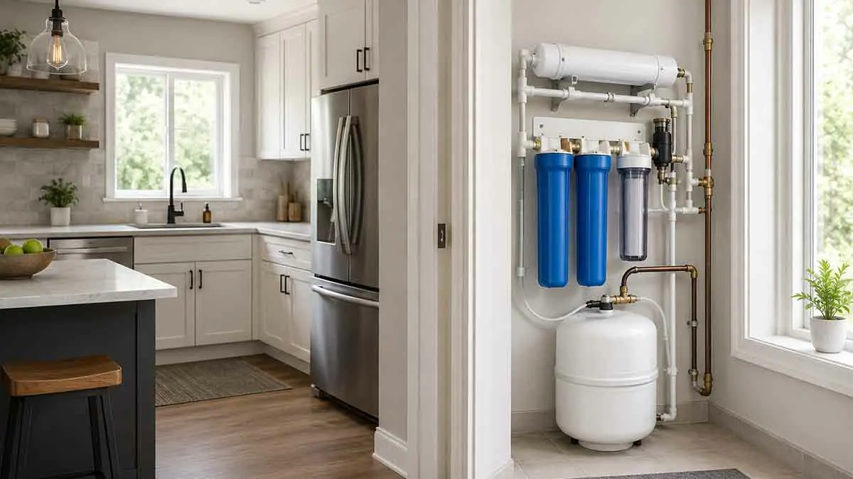 Home water filtration systems