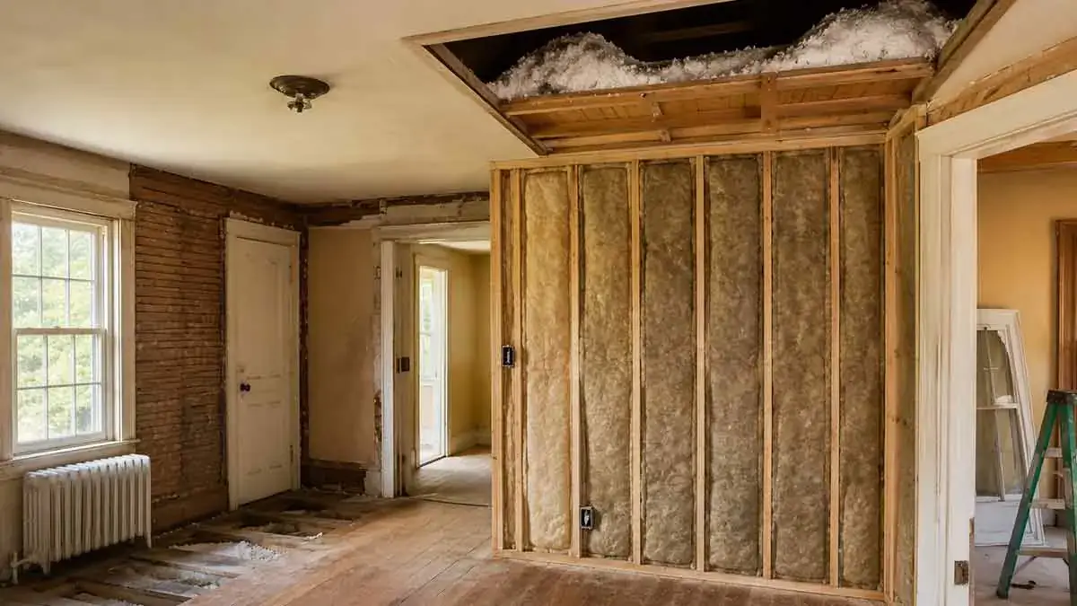 Insulating an older home