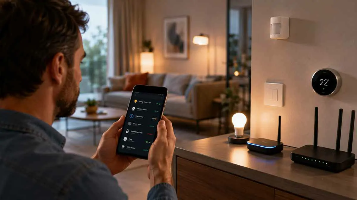Smart home automation troubleshooting