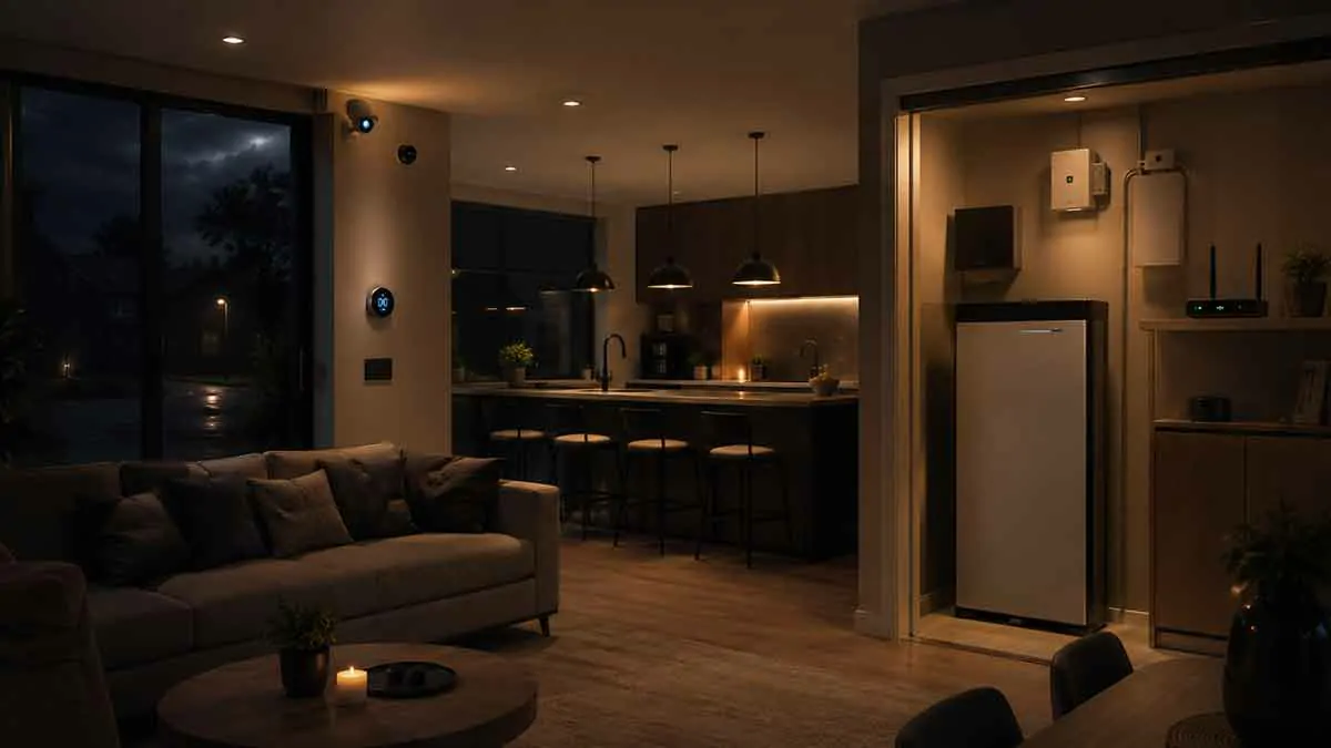 Smart home backup power system