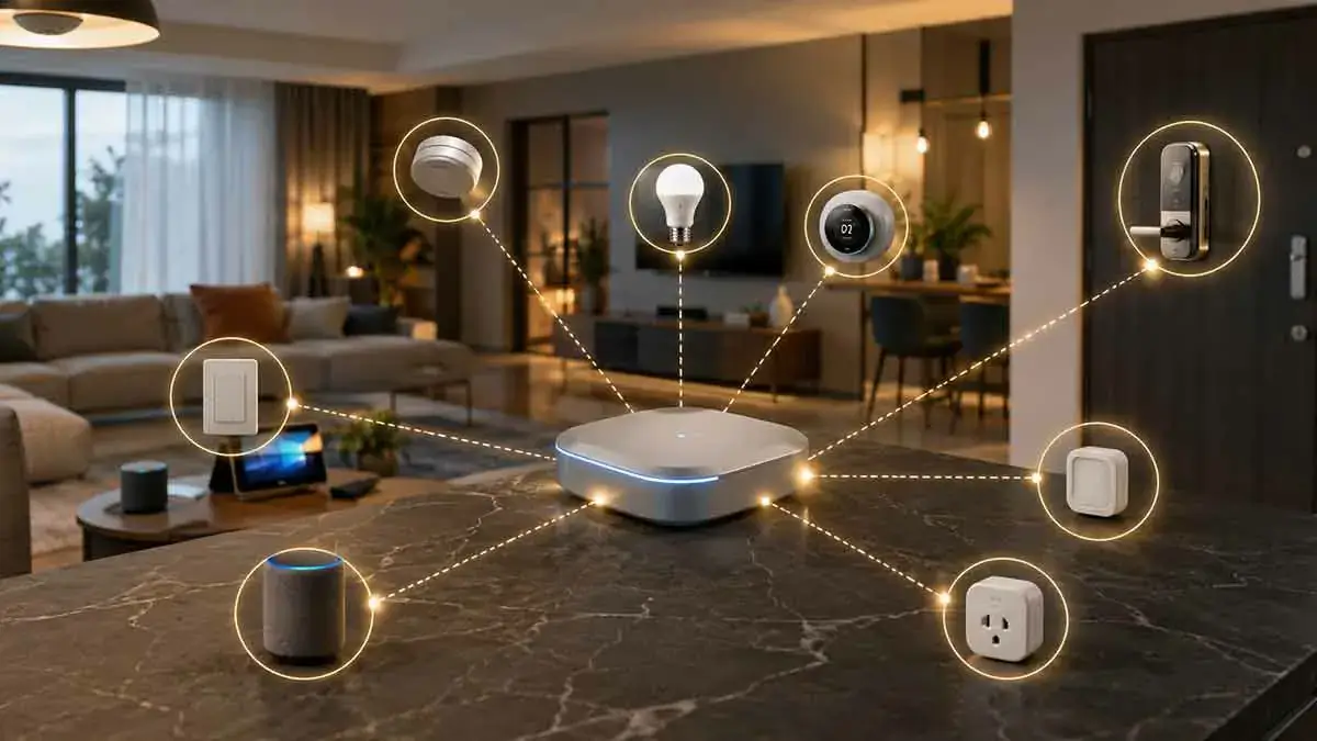 Smart home bridges and hubs