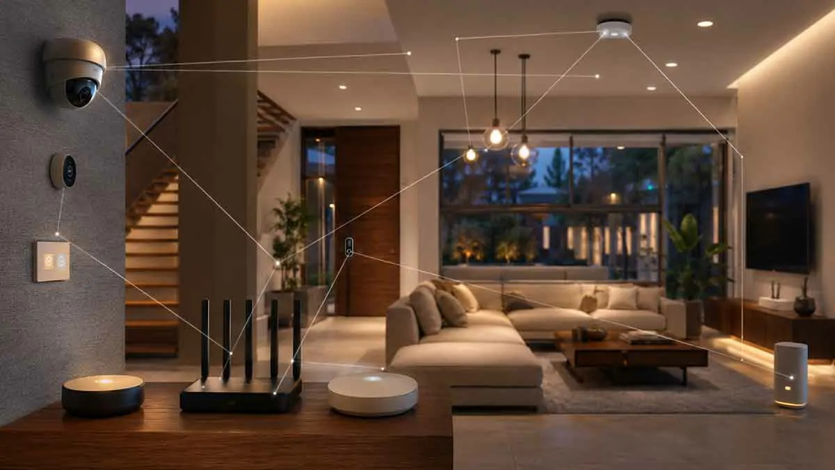 Smart home network security