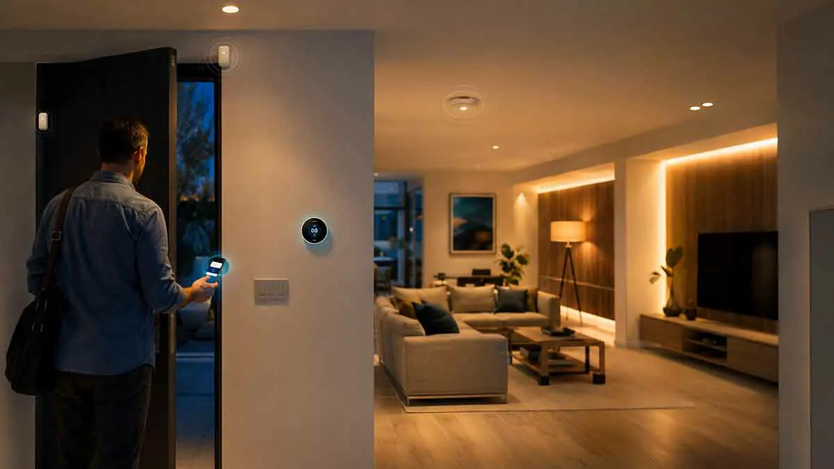 Smart home presence detection system