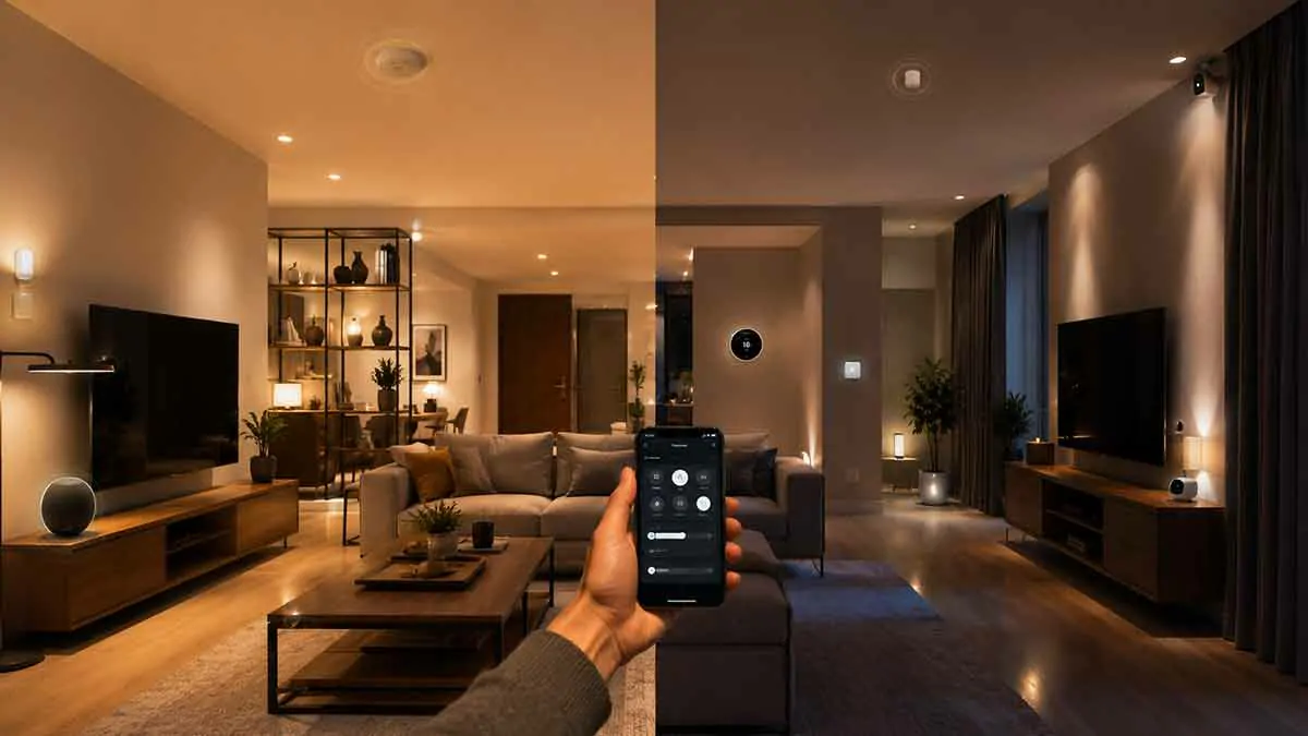 Smart home scenes vs automations
