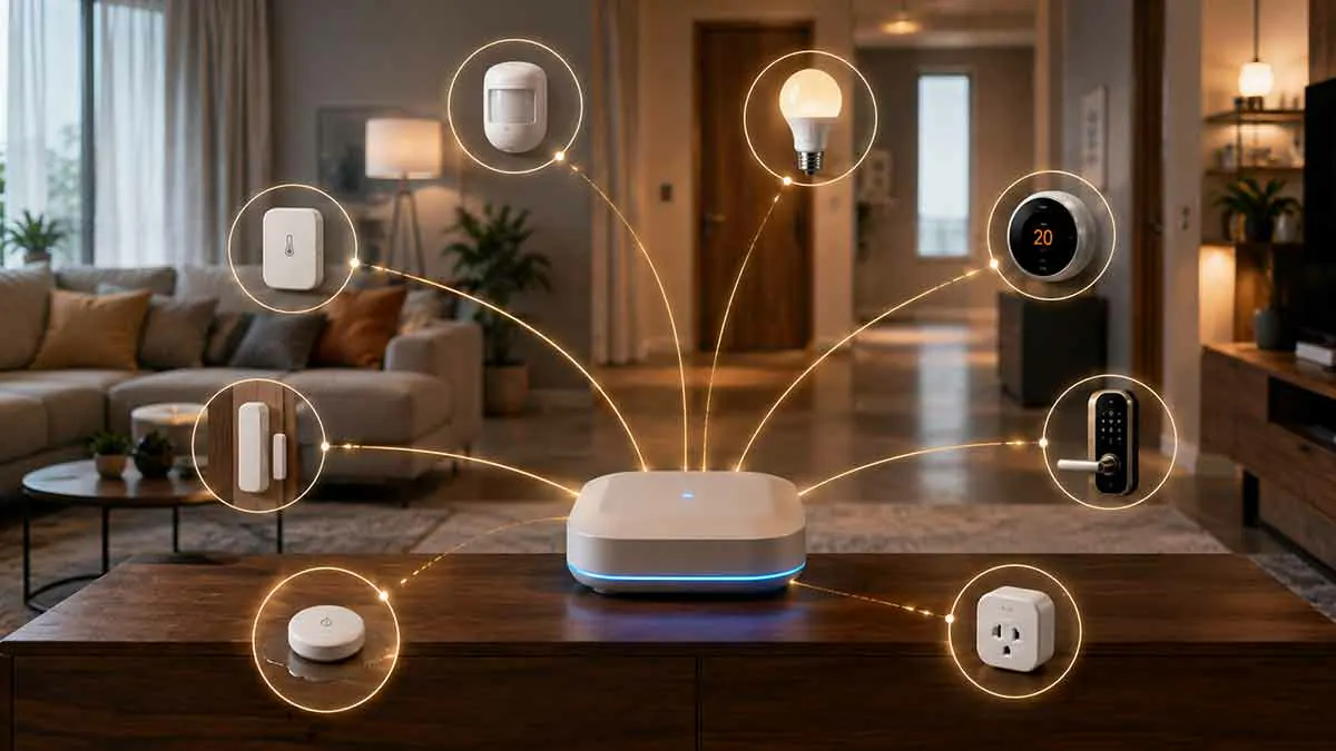 Smart home sensors vs smart devices