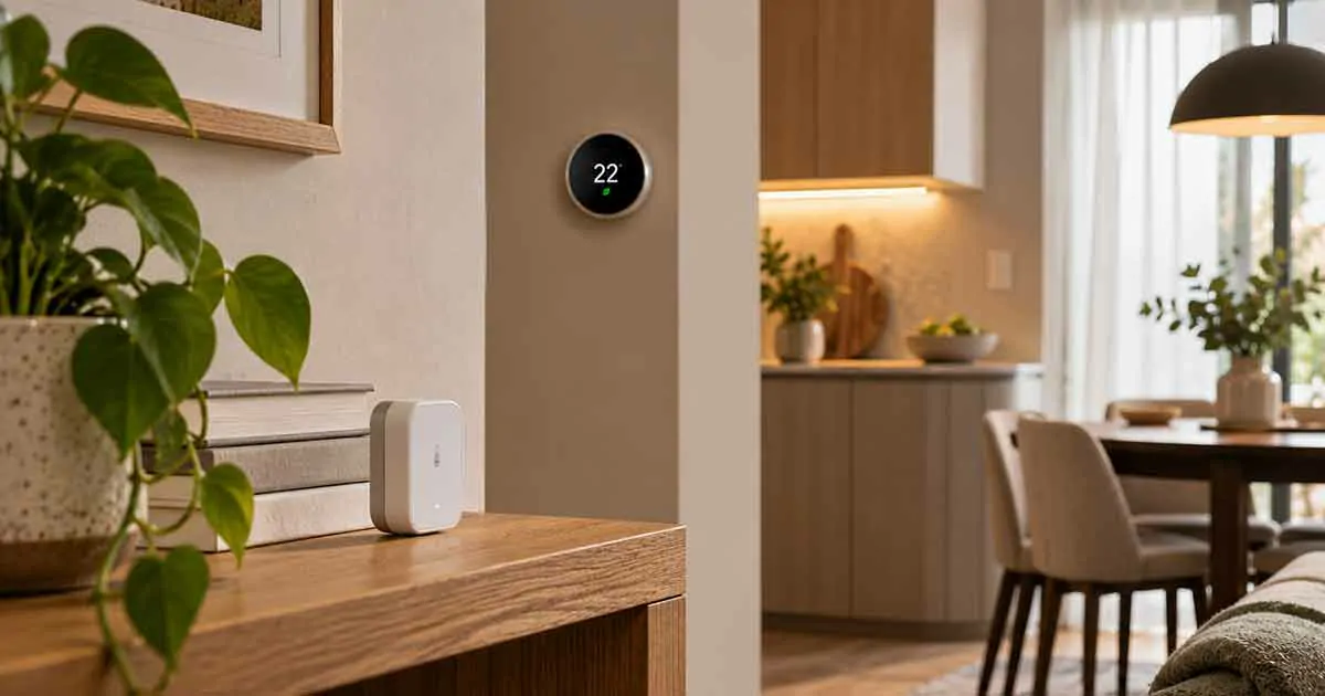 Smart home temperature sensor