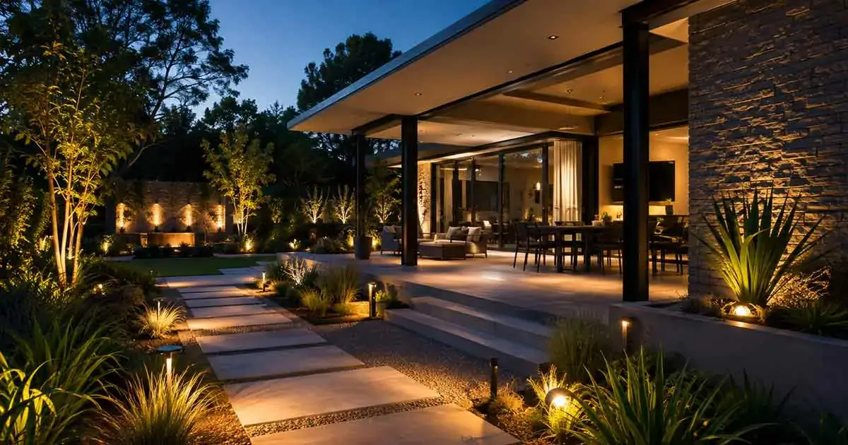 smart outdoor lighting system